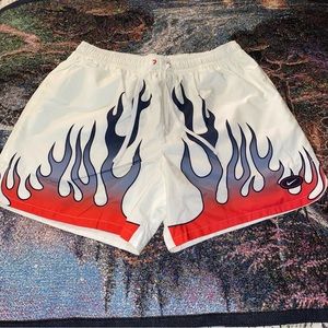 Nike Sportwear NSW Woven Flow Americana Shorts Flames DV9628-133 Size 2XL